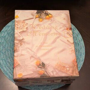 O1 WEDDING MEMORY or Keepsake Box (NWOT)